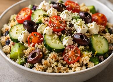 Cuenco Mediterráneo de Quinoa