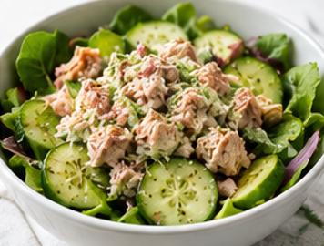 Ensalada de Atún y Pepino
