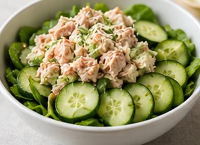 Ensalada de Atún y Pepino