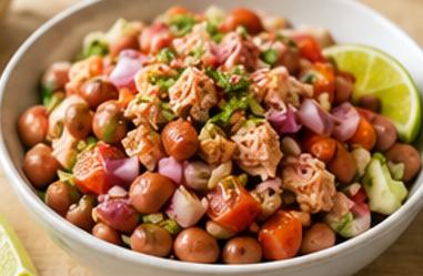 Tuna & Pinto Bean Salad